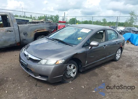 2010 Honda Civic Lx из США, поврежденный, VIN 19XFA1F52AE029170